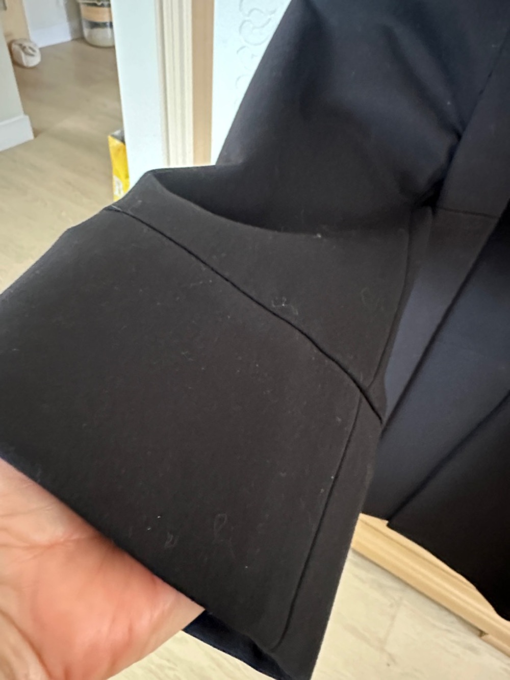 Black Open-Front Blazer Jacket - Picture 5 of 8